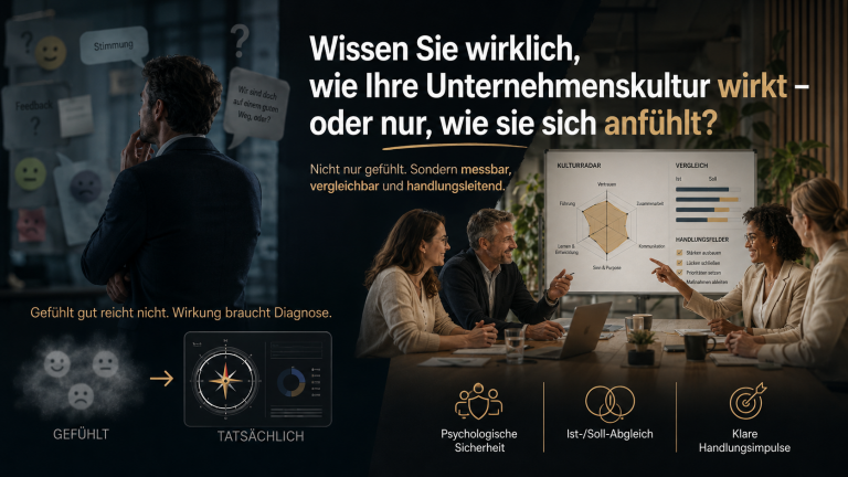 Unternehmenskultur sichtbar machen – mit dem MitErfolg-Kompass
